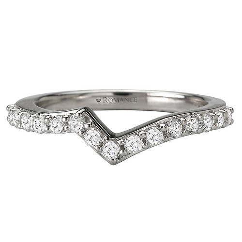 18KW ROM BYPASS DIAMOND BAND  D3/8CTW