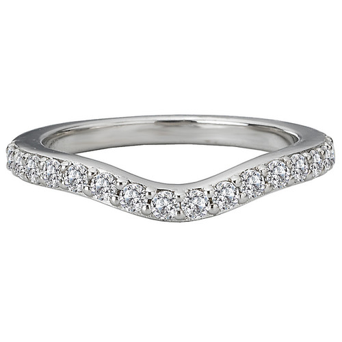 18KW ROM 17-DIA CURVED BAND   D1/3CTW, MATCH 117860,913-914