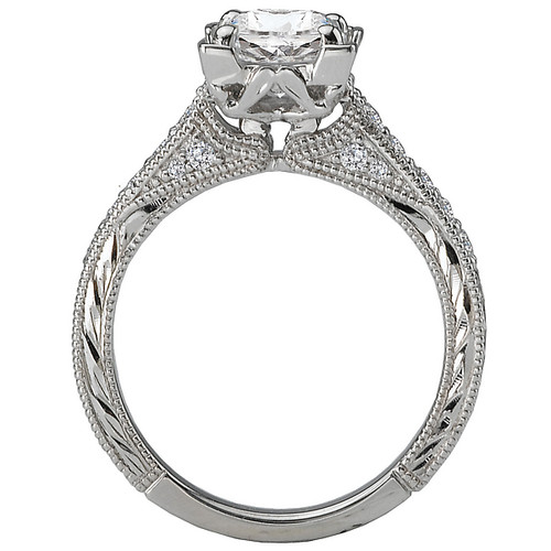 *SPC*18KW ROM ENG MIL DIA SM  D1/4CTW,FIT 6.5MM RD,117674-W