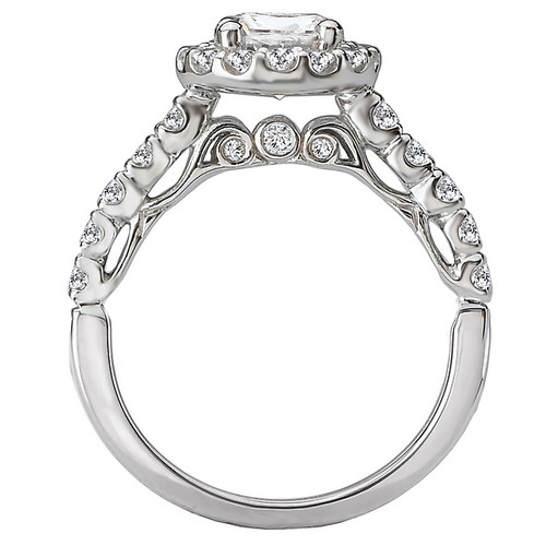 18KW ROM RD HALO DIA SEMI-MT  D5/8CTW, FIT 6.5MM RD,117053-W 18KW ROM RD HALO DIA SEMI-MT  D5/8CTW, FIT 6.5MM RD,117053-W