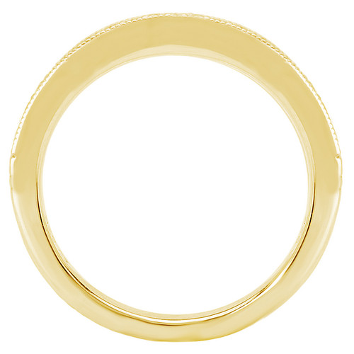 18KY ROM CURVED MLGN DIA BAND D1/7CTW, MATCH 117503 18KY ROM CURVED MLGN DIA BAND D1/7CTW, MATCH 117503