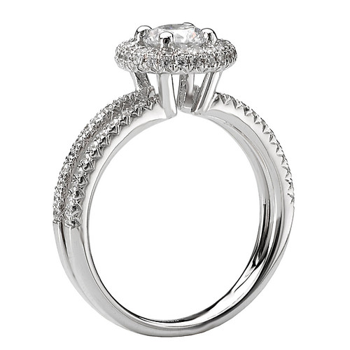 14KW ROM COM RD HALO DIA SEMI-MT, D1/3CTW,  FIT 4.8MM RD 14KW ROM COM RD HALO DIA SEMI-MT, D1/3CTW,  FIT 4.8MM RD