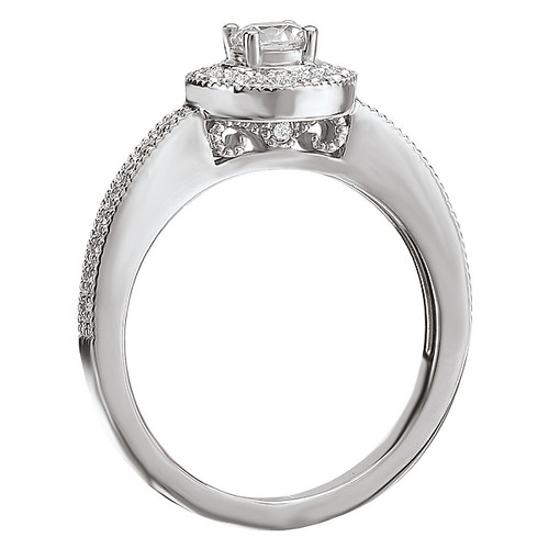 14KW ROM COM RD HALO DIA SEMI-D1/6CTW, FIT 4.4MM RD 14KW ROM COM RD HALO DIA SEMI-D1/6CTW, FIT 4.4MM RD