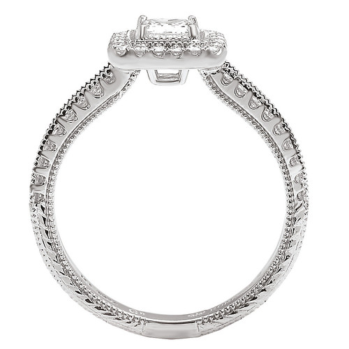 14KW ROMANCE COMPLETE ENG RINGD.75CTW INCL 1/3CT PC DIA 14KW ROMANCE COMPLETE ENG RINGD.75CTW INCL 1/3CT PC DIA