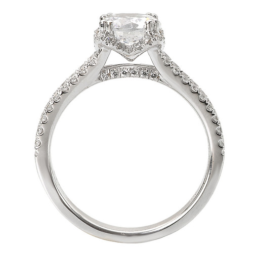 14KW RD DIA V-SHANK HALO SEMIMD3/8CTW, FIT 5.2MM RD 14KW RD DIA V-SHANK HALO SEMIMD3/8CTW, FIT 5.2MM RD