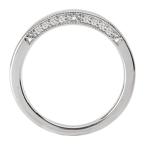 14KW ROM COM RD DIA MLGN BAND D.10CTW, MATCH 118244, 118245 14KW ROM COM RD DIA MLGN BAND D.10CTW, MATCH 118244, 118245