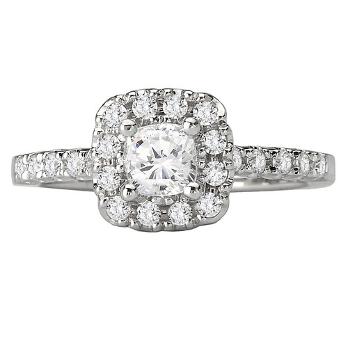 14KW ROM COM CS HALO DIA RING D7/8CTW,INC 3/8CT CS,118257-W 14KW ROM COM CS HALO DIA RING D7/8CTW,INC 3/8CT CS,118257-W