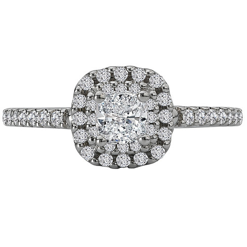 14KW DBL CS HALO DIA SEMI-MT  D1/3CTW, FIT 4.2-4.5MM CS 14KW DBL CS HALO DIA SEMI-MT  D1/3CTW, FIT 4.2-4.5MM CS