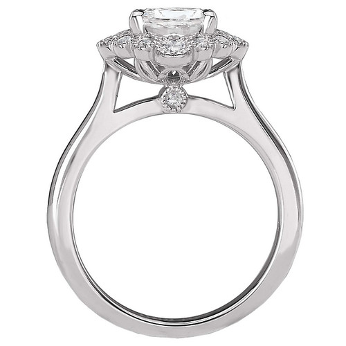 18KW DIA BZL MLGN HALO SEMI-MTD1/7CTW, FIT 7X5 OV, 119129-W 18KW DIA BZL MLGN HALO SEMI-MTD1/7CTW, FIT 7X5 OV, 119129-W