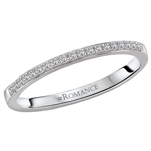 18KW ROM 19-RD DIAMOND BAND   D.10CTW