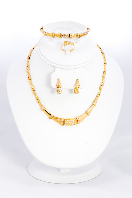 YELLOW GOLD SET, YGSET21K022, Weight:0g