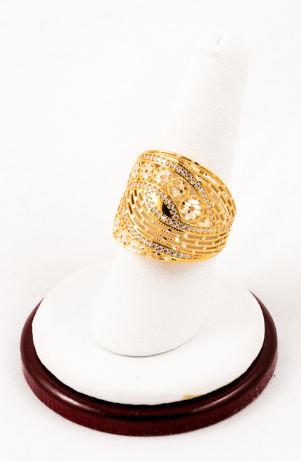 Yellow Gold Ring 21K, YGRING0015, Weight: 7.2g Yellow Gold Ring 21K, YGRING0015, Weight: 7.2g