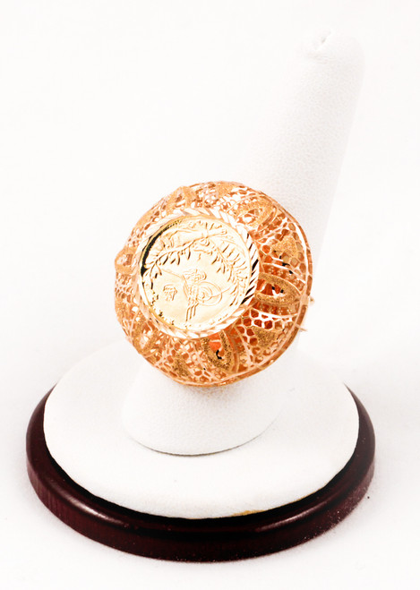 Yellow Gold Ring 21K, YGRING0020, Weight: 7.2g Yellow Gold Ring 21K, YGRING0020, Weight: 7.2g