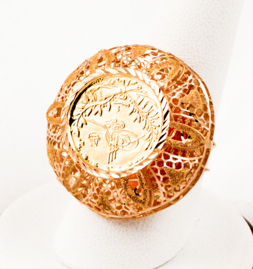 Yellow Gold Ring 21K, YGRING0020, Weight: 7.2g Yellow Gold Ring 21K, YGRING0020, Weight: 7.2g