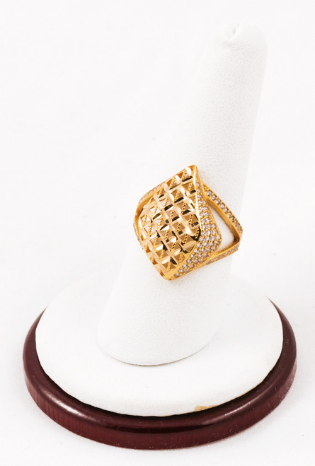 Yellow Gold Ring 21K, YGRING0050, Weight: 4.6g Yellow Gold Ring 21K, YGRING0050, Weight: 4.6g