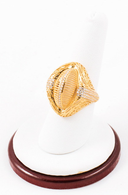 Yellow Gold Ring 21K, YGRING0052, Weight: 7.2g Yellow Gold Ring 21K, YGRING0052, Weight: 7.2g