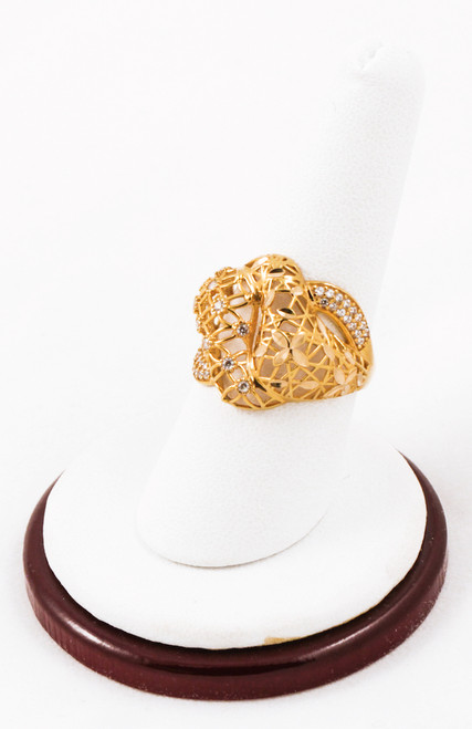 Yellow Gold Ring 21K, YGRING0059, Weight: 5g Yellow Gold Ring 21K, YGRING0059, Weight: 5g