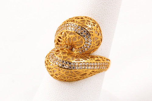 Yellow Gold Ring 21K, YGRING0060, Weight: 4.6g Yellow Gold Ring 21K, YGRING0060, Weight: 4.6g