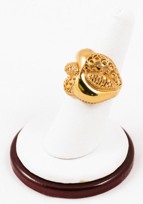 Yellow Gold Ring 21K, YGRING0077, Weight: 7.2g Yellow Gold Ring 21K, YGRING0077, Weight: 7.2g