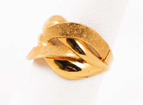 Yellow Gold Ring 21K, YGRING0081, Weight: 3.4g Yellow Gold Ring 21K, YGRING0081, Weight: 3.4g