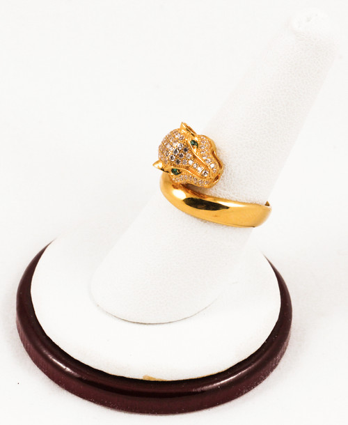 Yellow Gold Ring 21K, YGRING0106, Weight: 0g