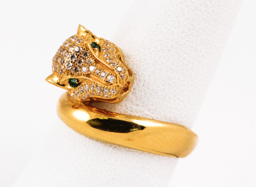Yellow Gold Ring 21K, YGRING0106, Weight: 0g