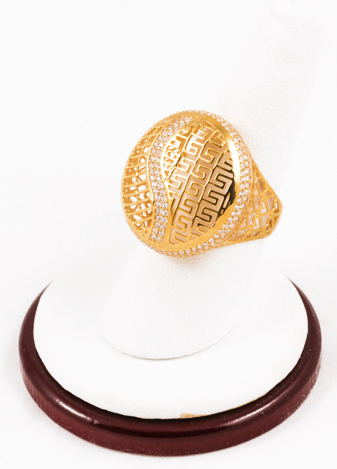 Yellow Gold Ring 21K, YGRING0108, Weight: 7.1g Yellow Gold Ring 21K, YGRING0108, Weight: 7.1g