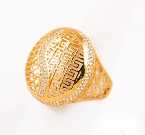 Yellow Gold Ring 21K, YGRING0108, Weight: 7.1g Yellow Gold Ring 21K, YGRING0108, Weight: 7.1g
