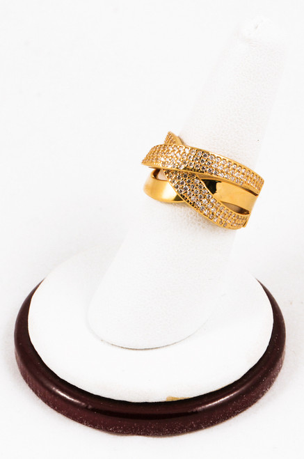 Yellow Gold Ring 21K, YGRING0122, Weight: 0g