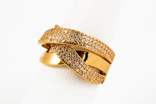 Yellow Gold Ring 21K, YGRING0122, Weight: 0g