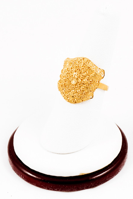 Yellow Gold Ring 21K, YGRING0137, Weight: 6.7g Yellow Gold Ring 21K, YGRING0137, Weight: 6.7g