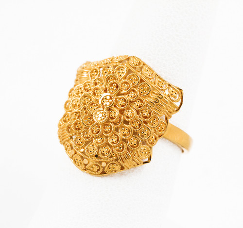 Yellow Gold Ring 21K, YGRING0137, Weight: 6.7g Yellow Gold Ring 21K, YGRING0137, Weight: 6.7g