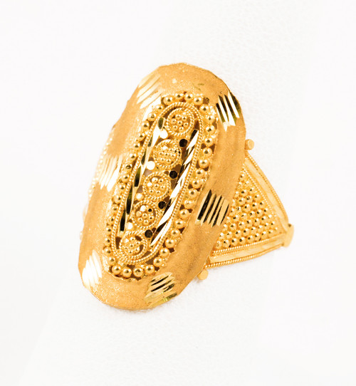 Yellow Gold Ring 21K, YGRING0142, Weight: 4.7g Yellow Gold Ring 21K, YGRING0142, Weight: 4.7g