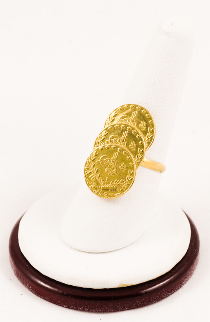Yellow Gold Ring 21K, YGRING0169, Weight: 5.6g Yellow Gold Ring 21K, YGRING0169, Weight: 5.6g
