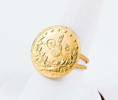 Yellow Gold Ring 21K, YGRING0170, Weight: 5g Yellow Gold Ring 21K, YGRING0170, Weight: 5g