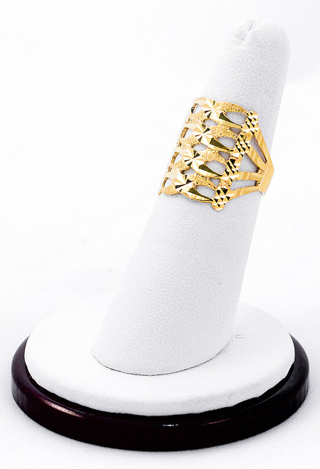 Yellow Gold Ring 21K, YGRING0209, Weight: 3.4g Yellow Gold Ring 21K, YGRING0209, Weight: 3.4g