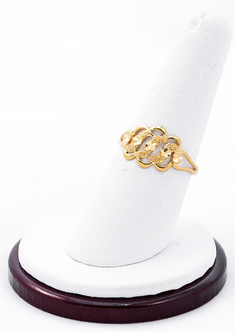 Yellow Gold Ring 21K, YGRING0216, Weight: 0g