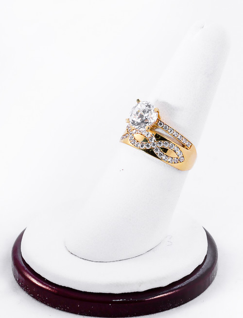 Yellow Gold Ring 21K, YGRING0232, Weight: 3.8g Yellow Gold Ring 21K, YGRING0232, Weight: 3.8g