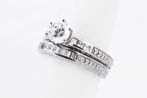 White Gold Ring, WGRING0001, Weight: 8.7