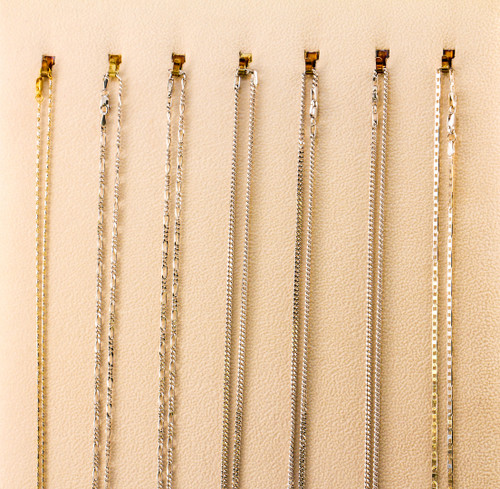 YELLO GOLD CHAINS, 21K-YGCHAIN065, Size:Large Weight:0g