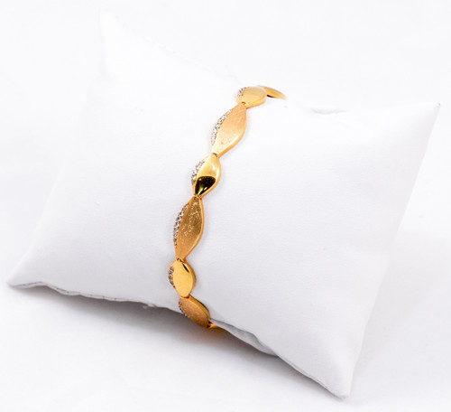 YELLOW GOLD BRACELETS, 21K, Size:7.5", Weight:13g, YG21BRA023 YELLOW GOLD BRACELETS, 21K, Size:7.5", Weight:13g, YG21BRA023