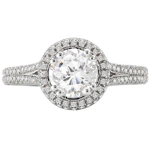 18KW ROM PAVE DIA SEMI-MT     D5/8CTW, FIT 5.8MM RD 18KW ROM PAVE DIA SEMI-MT     D5/8CTW, FIT 5.8MM RD