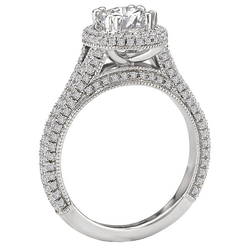 18KW ROM PAVE DIA SEMI-MT     D5/8CTW, FIT 5.8MM RD 18KW ROM PAVE DIA SEMI-MT     D5/8CTW, FIT 5.8MM RD