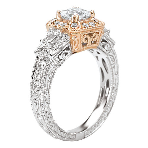 SPC ORD* 18KW/R RD/BGT DIA SM ENGRV, D1/2CTW, FIT 5-5.5MM PC