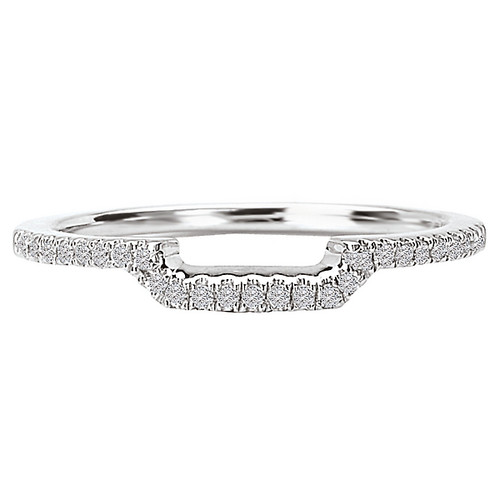 18KW ROM CURVED RD DIA BAND   D.14CT MATCHES 117275-100