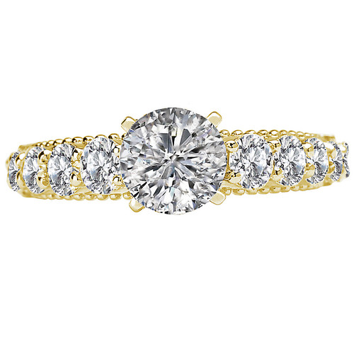 SP ORD*18KY ROM GRAD DIA MLGSMD 1CTW, 14KW PEG FIT 6.5 RD