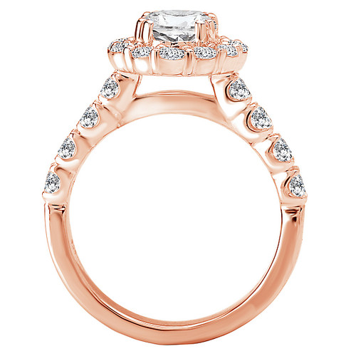 SPC* 18KR ROM RD HALO DIA SM  D7/8CTW, FIT 6.5MM RD