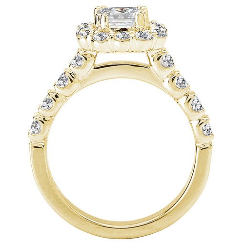 SPC* 18KY CS HALO DIA SEMI-MT D7/8CTW, FIT 5.5 PC/6MM CS