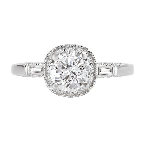 18KW RD/BGT DIA MLGN SEMI-MT  D3/8CTW, FITS 6.5MM RD 18KW RD/BGT DIA MLGN SEMI-MT  D3/8CTW, FITS 6.5MM RD