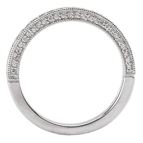 18KW ROM BAND RD DIA-D1/4CTW  MATCHES 117413-100